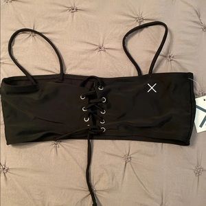 Manhattan Black Boutine LA bikini top